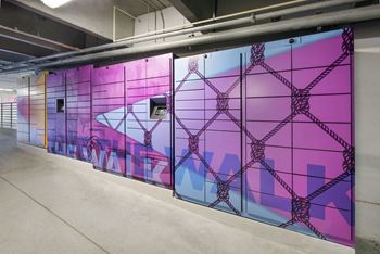 Bike storage with climate-controlled storage options